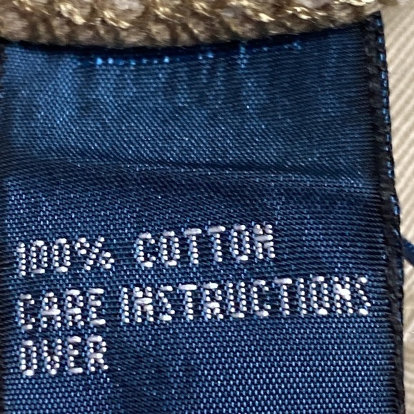 Polo by Ralph Lauren Men's 100% Cotton Pleated Khaki Shorts Size 35 - Picture 6 of 6